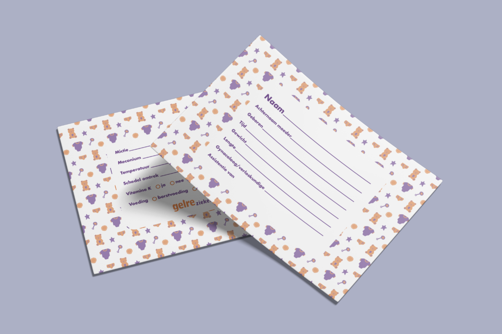 geboortekaartje - Gelre Ziekenhuis