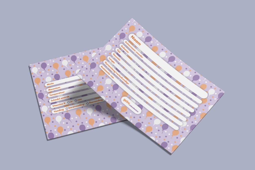 geboortekaartje - Gelre Ziekenhuis